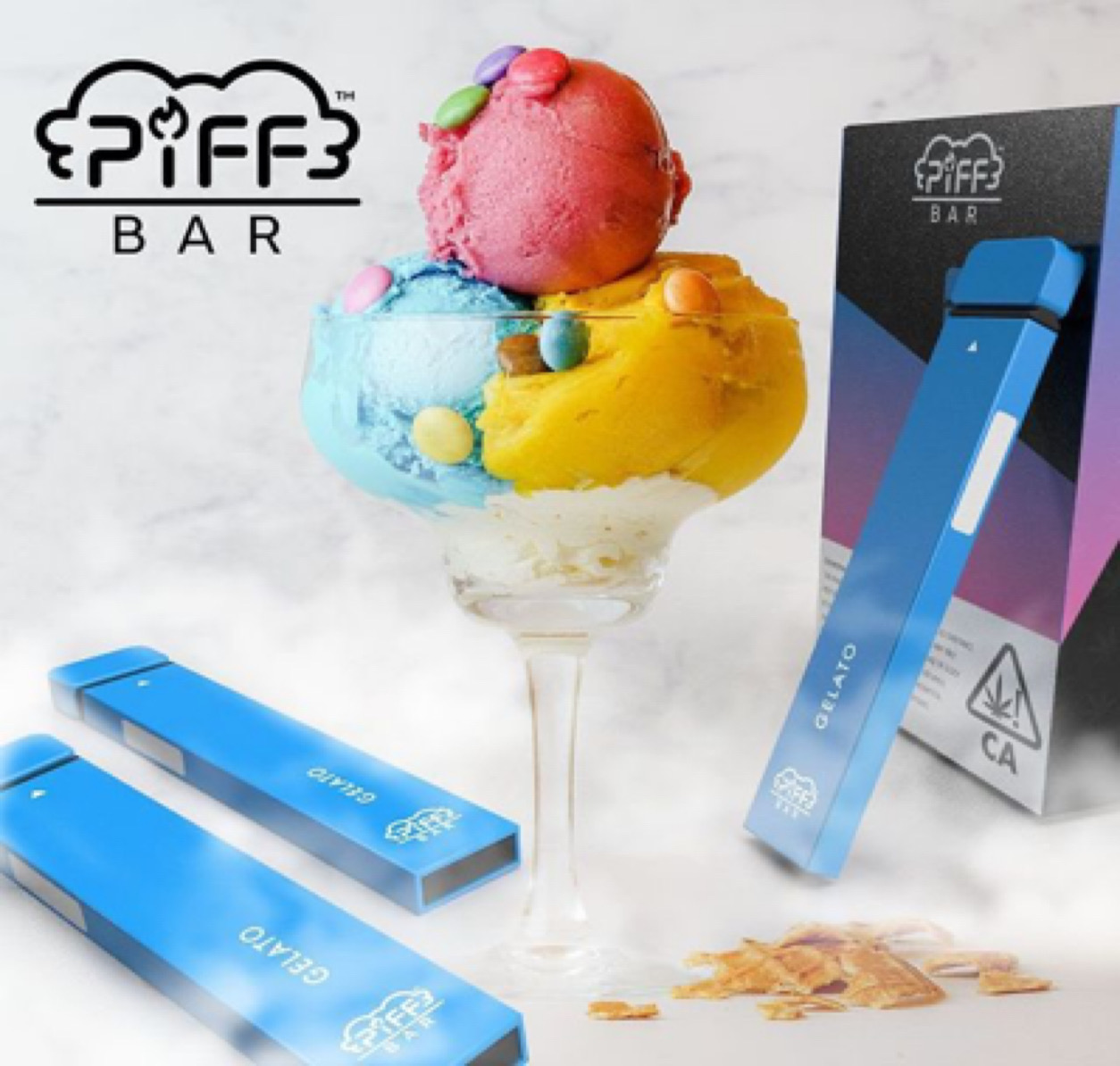 Piff Bar Gelato disposable device